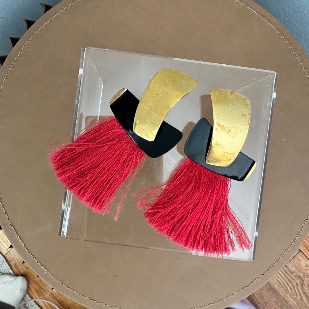 Lizzie Fortunato Totem Tassel Earrings - Picture 2 of 5